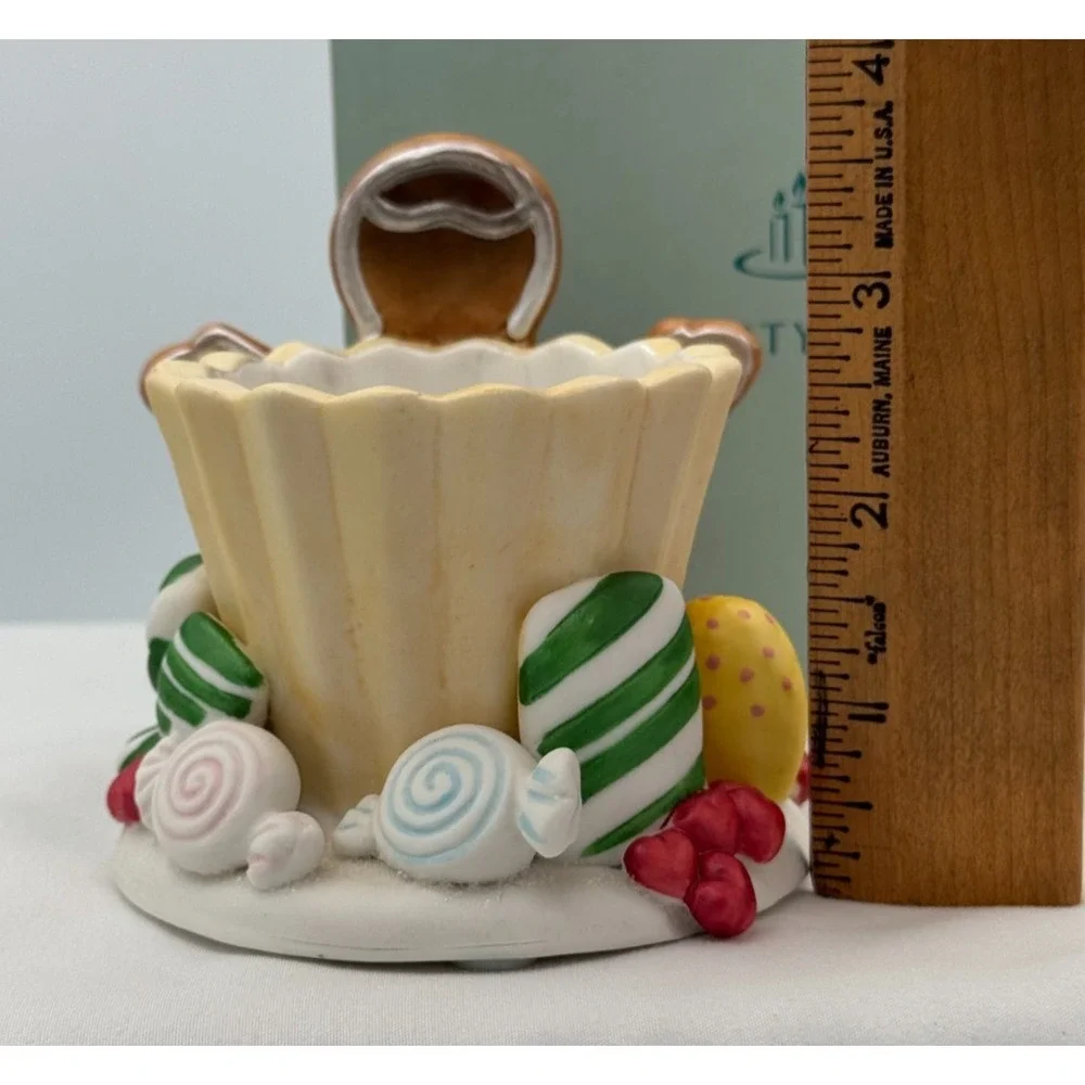Partylite P7902 Gingerbread Votive holder - Candle Holder - NEW Open Box